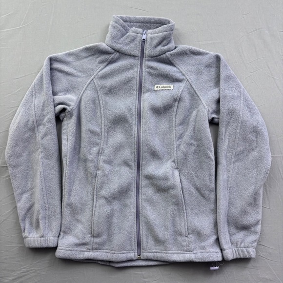 Columbia Jackets & Blazers - Columbia Womens Benton Springs Full Zip Fleece Jacket Lavender Purple XS Outdoor